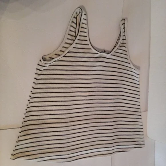 Fang silver splatter knit tank top sz XL NWT - Picture 4 of 7